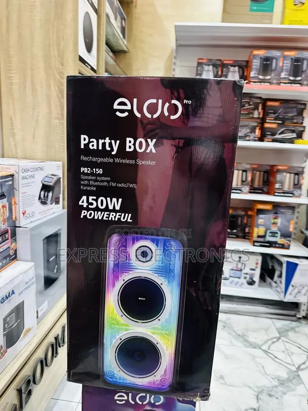 Shop From 10gig Store Black Eldo Pb1-100 Double 6,5"Speaker Bluetooth · Photo 1