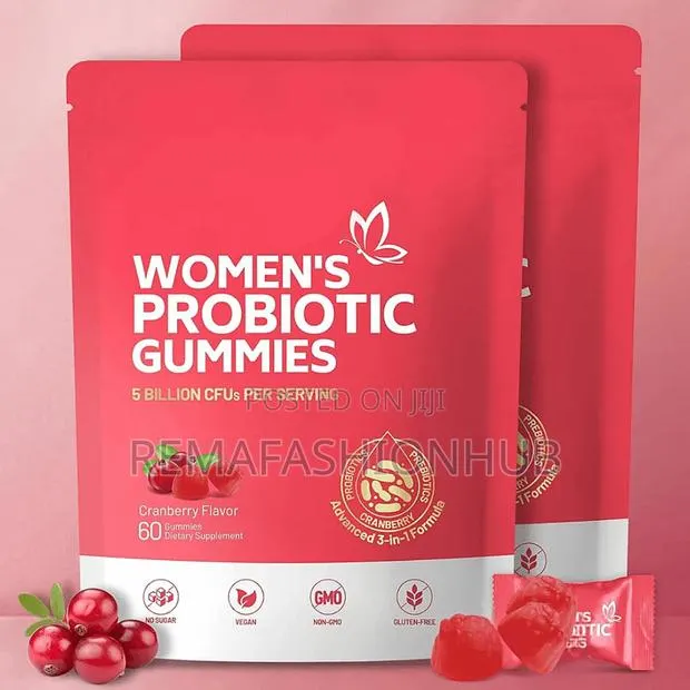 Women Cranberry Probiotic Gummies - Vaginal Ph Balance · Photo 1