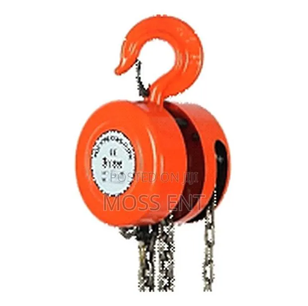 Round Type 1tx3m Chain Block Hsz Orange 2.8 - Rt-cb-1x3 · Photo 1