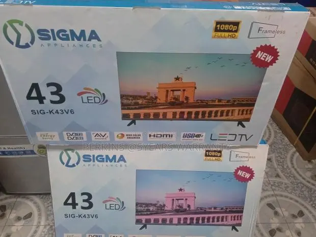Flameless 43inches Sigma Satellite Television · Photo 1