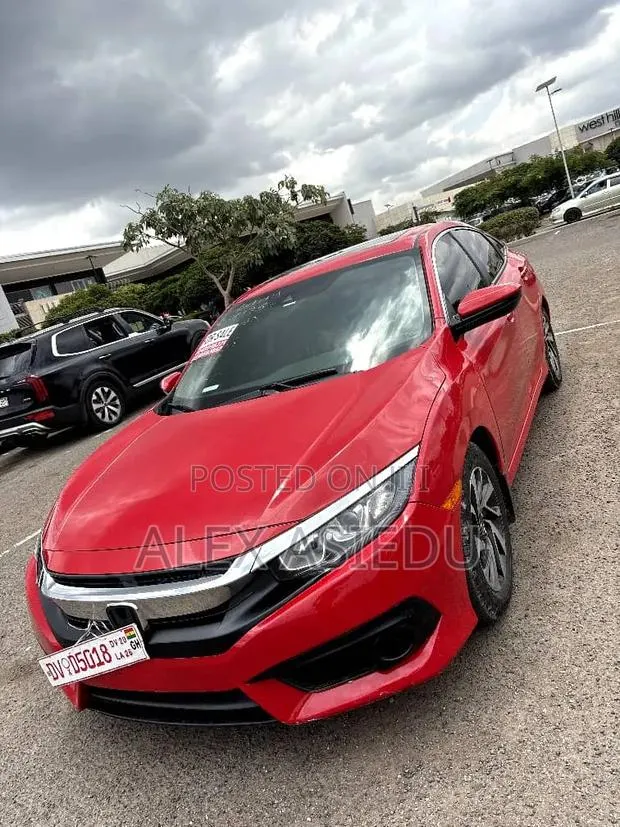 Honda Civic 2018 Red · Photo 1
