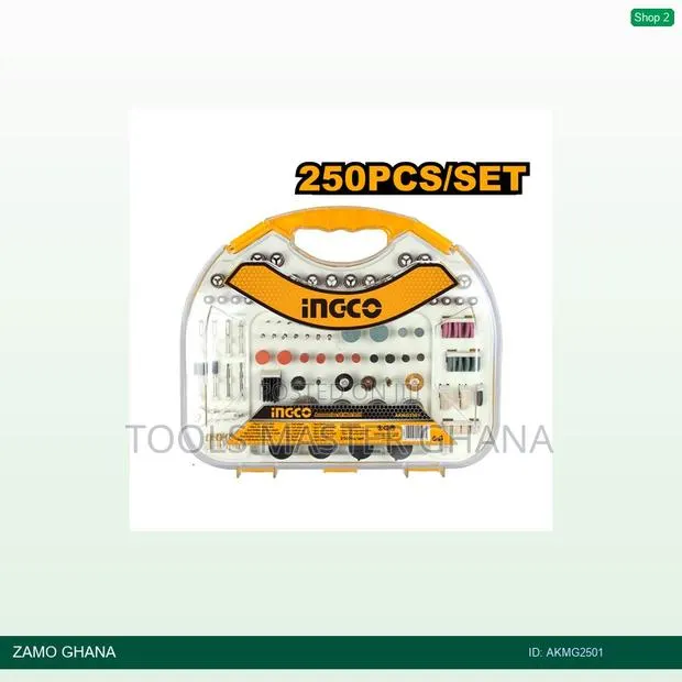 250 PCS Accessories for Mini Drill - Akmg2501 · Photo 1