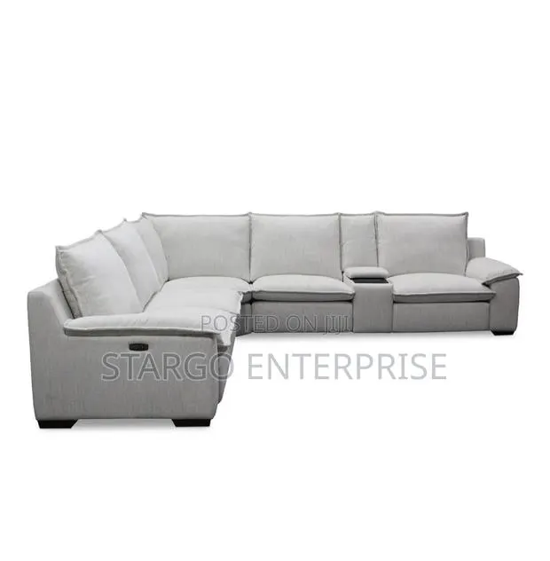 6 Pieces Sectional L Shape Sofa From Usa