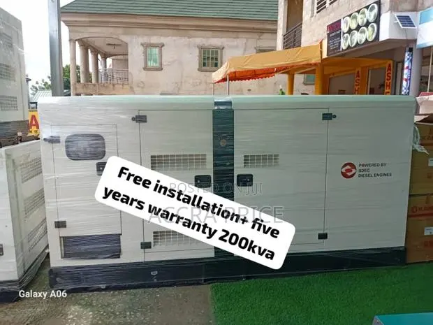 Energetic 200kva Desiel Generator · Photo 1