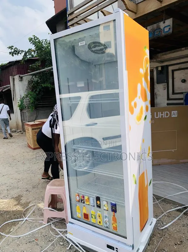 Get a New White Zara-600dfg Zara Display Fridge 591 Itr Single Door · Photo 1