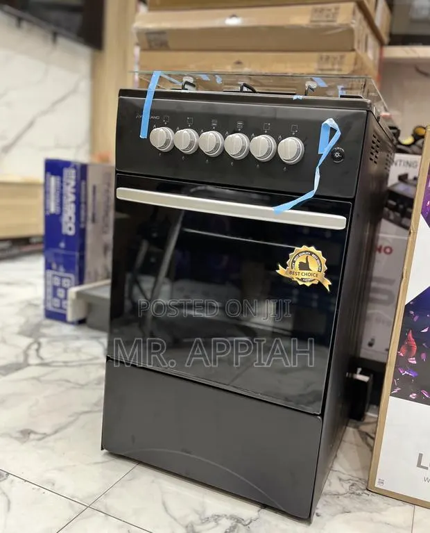 Get Lovely Volcano 4 Gas Burner With Grill(Double Grid) Black · Photo 1