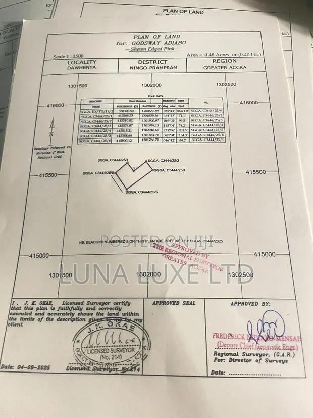 Barcoded Land Documents · Photo 1