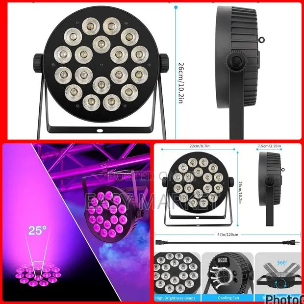 Big 18 Bulbs Par Stage Light · Photo 1