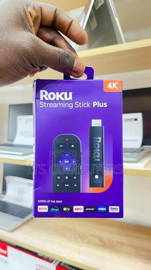 Roku Streaming Stick Plus 4K HDR Streaming Player – 3830R · Photo 1