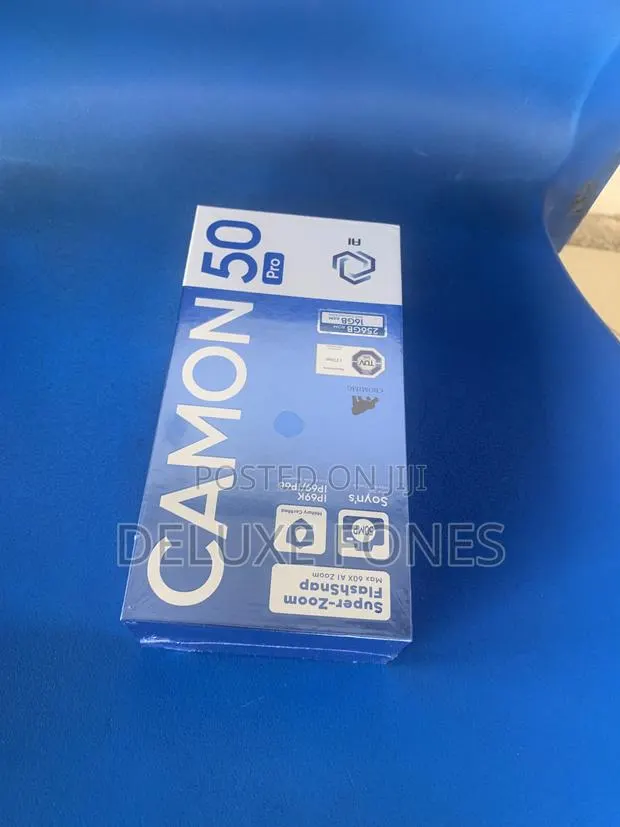 New Tecno Camon 50 Pro 256 GB Black · Photo 1