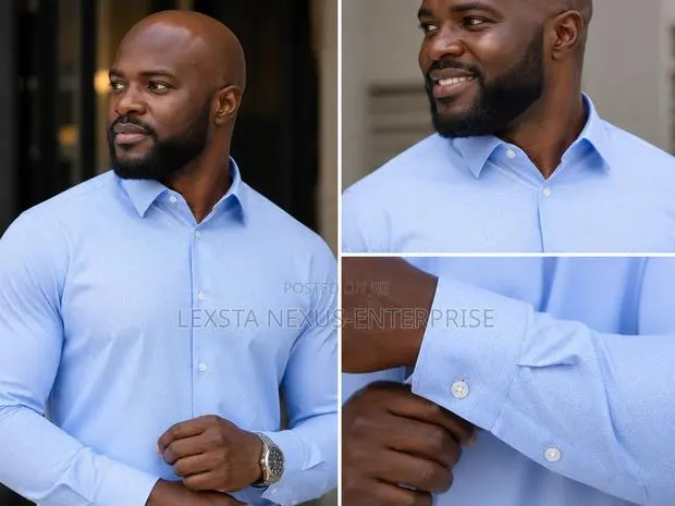 Blue Long Sleeve Shirts · Photo 1