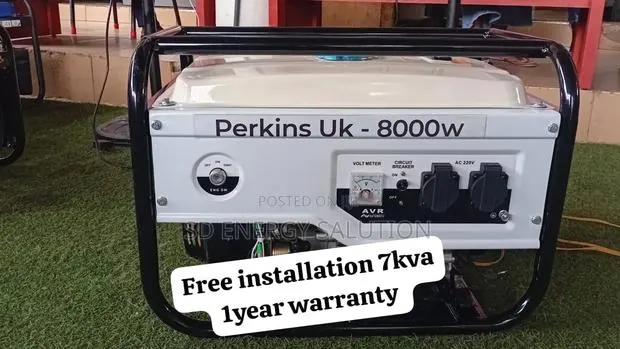 Original Perkins 7kva Petrol Generator – High Performance 7kva · Photo 1