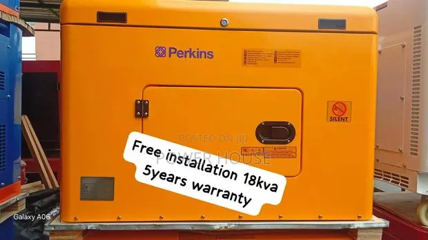 Heavy-Duty 18kva Perkins Diesel Generator – Your Trusted Power 18kva · Photo 1