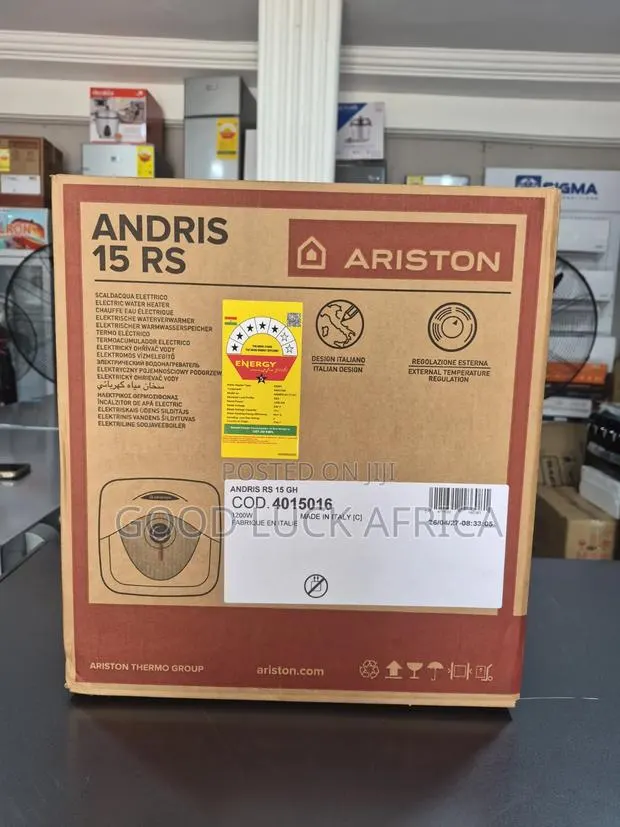 Ariston Andris Water Heater – 15 Liters (Italy) · Photo 1