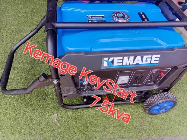 World-Class7.5kva Kemage Keystart Petrol Kemage Generator · Photo 1