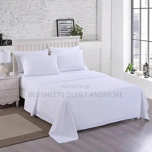 White Fitted Sheet Set · Photo 2