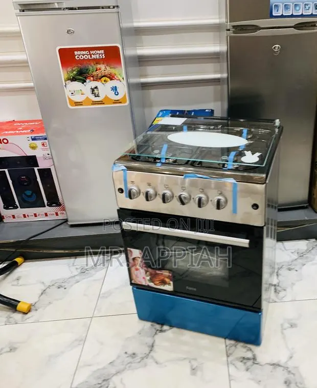Unique Ferre 60x60cm Freestanding 4 Gas Burner With Oven Grill. · Photo 1