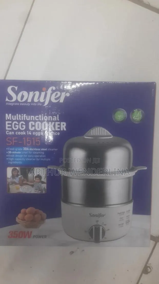 14 Egg Boiler 2 Layer Sonifer Double Layer Egg Boiler - Sf1515 · Photo 1