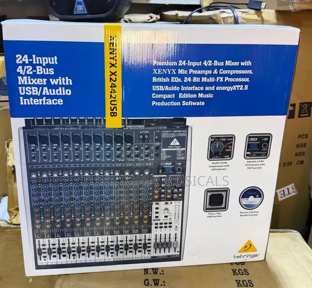 Behringer Xenyx X2442usb Premium 24-input 4/2-bus Mixer. · Photo 1
