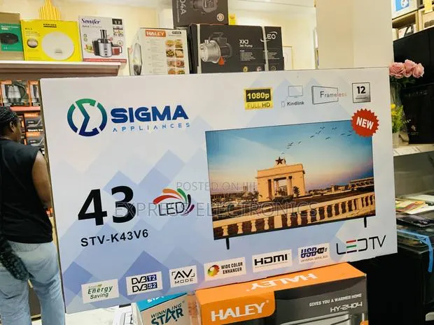 Shop From the Best Sig-K43v6. FHD Satellite 43” Digital Tv · Photo 1