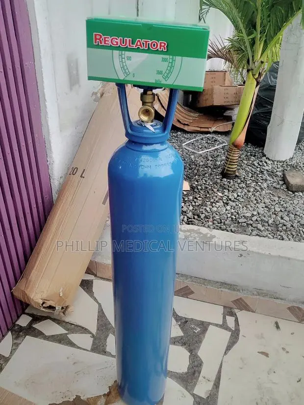 Oxygen Cylinder With Flowmeter (20 Liters) · Photo 1
