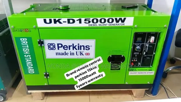 15000watt Perkins Remote Control 15kva Diesel Generator 15kv · Photo 1