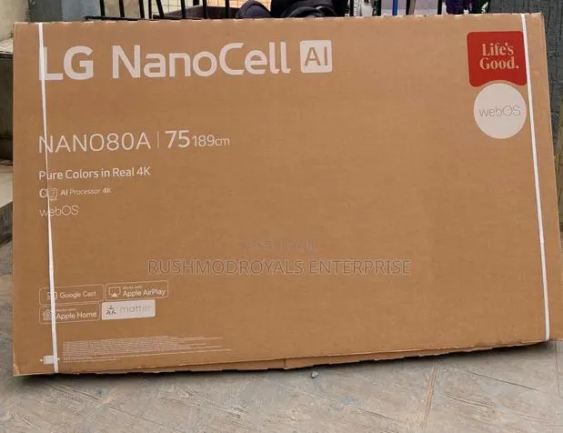 LG 75" NANO80A Smart TV - Real Color NanoCell Display webOS · Photo 1