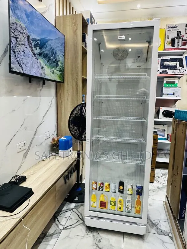 Highly Recommended Nas-375dfg 360l Display Fridge Nasco · Photo 1
